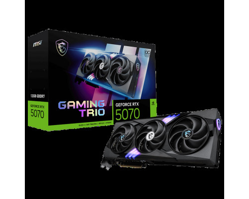 Видеокарта MSI RTX5070 GAMING TRIO OC 12GB, GDDR7/192-bit Видеокарта MSI RTX5070 GAMING TRIO OC 12GB, GDDR7/192-bit