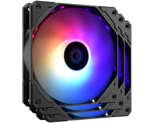 Вентилятор для корпуса ID-Cooling TF-12025-PRO ARGB TRIO, черный (комплект 3 шт.)