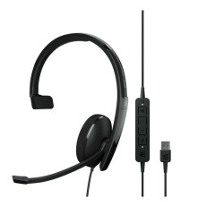 Гарнитура проводная EPOS ADAPT 130T USB II Mono, черный