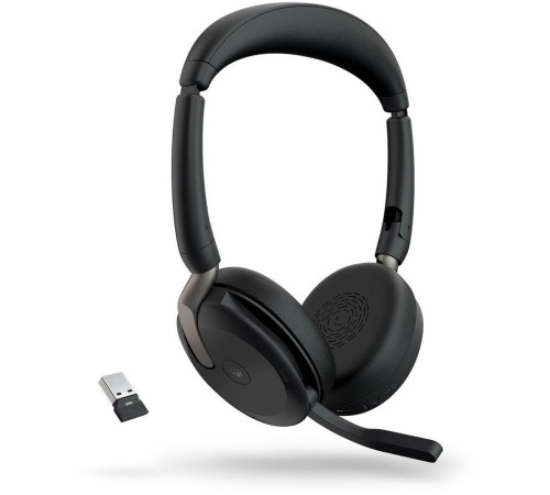 Гарнитура беспроводная Jabra Evolve2 65 Flex, черный
