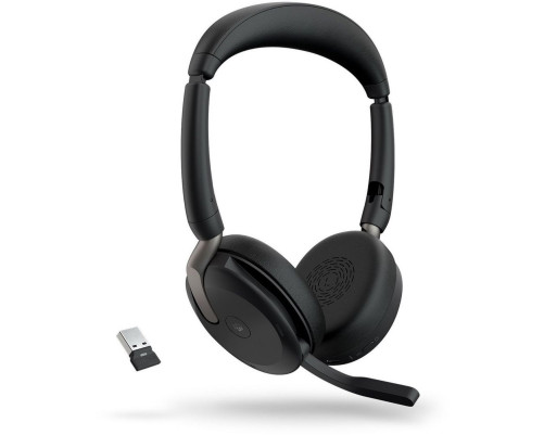 Гарнитура беспроводная Jabra Evolve2 65 Flex, черный