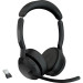 Гарнитура беспроводная Jabra Evolve2 55, Link380a MS Stereo, черный
