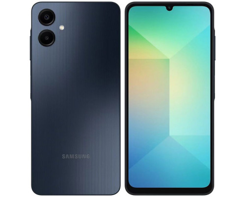 Смартфон Samsung Galaxy A06 SM-A065F 4+128GB, черный (SM-A065FZKGCAU)