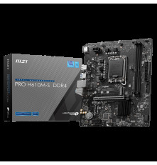Материнская плата MSI PRO H610M-S DDR4 (LGA1700)