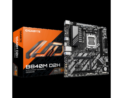 Материнская плата Gigabyte B840M D2H (AM5)