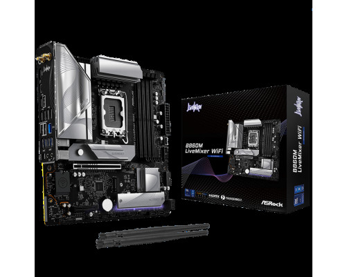 Материнская плата ASRock B860M LIVEMIXER WIFI (LGA1851)