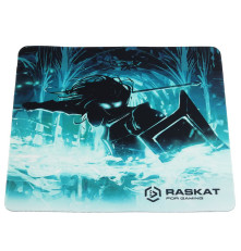Игровой коврик для мыши Raskat Paladin IP - M, черный/зеленый