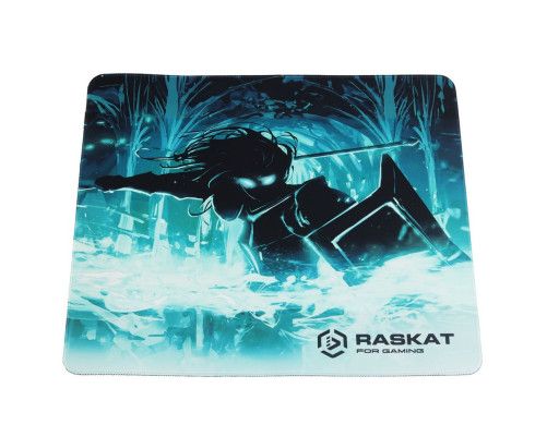 Игровой коврик для мыши Raskat Paladin IP - M, черный/зеленый