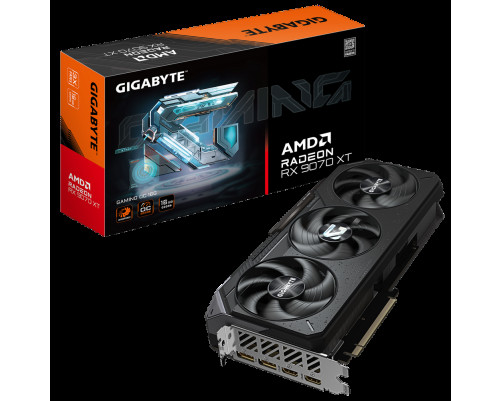 Видеокарта Gigabyte RX9070XT GAMING OC 16GB, GDDR6/256-bit Видеокарта Gigabyte RX9070XT GAMING OC 16GB, GDDR6/256-bit