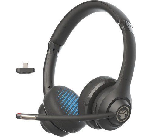 Гарнитура беспроводная Jlab GO Work, Version 2, Link USB-C, черный