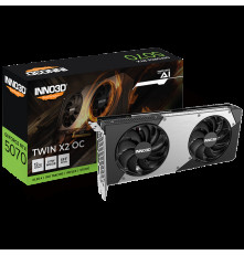Видеокарта INNO3D RTX5070 TWIN X2 ОС 12GB, GDDR7/192-bit