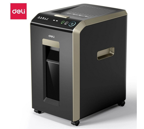 Уничтожитель документов Deli ET089, черный