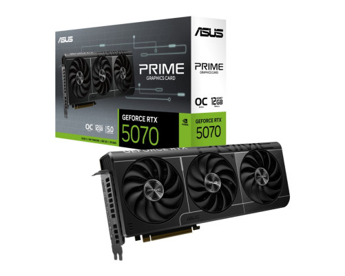Видеокарта ASUS PRIME-RTX5070-O12G 12GB, GDDR7/192-bit Видеокарта ASUS PRIME-RTX5070-O12G 12GB, GDDR7/192-bit