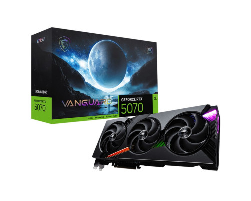 Видеокарта MSI RTX5070 VANGUARD SOC 12GB, GDDR7/192-bit