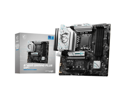 Материнская плата MSI B760M GAMING PLUS WIFI DDR4 (LGA1700) Материнская плата MSI B760M GAMING PLUS WIFI DDR4 (LGA1700)