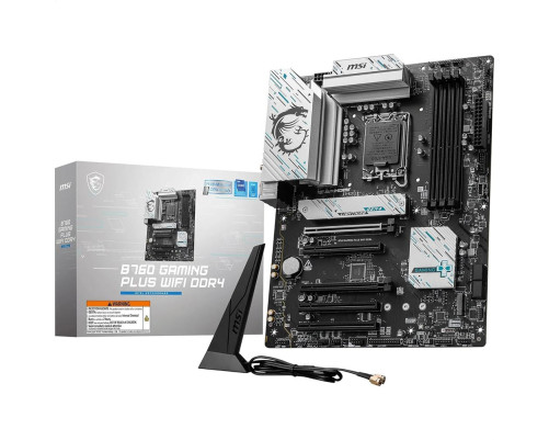 Материнская плата MSI B760 GAMING PLUS WIFI DDR4 (LGA1700) Материнская плата MSI B760 GAMING PLUS WIFI DDR4 (LGA1700)