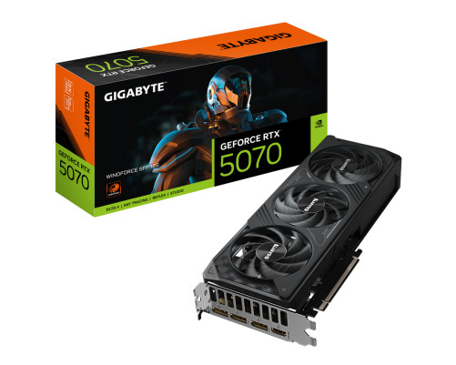 Видеокарта Gigabyte RTX5070 WINDFORCE SFF 12GB, GDDR7/192-bit Видеокарта Gigabyte RTX5070 WINDFORCE SFF 12GB, GDDR7/192-bit
