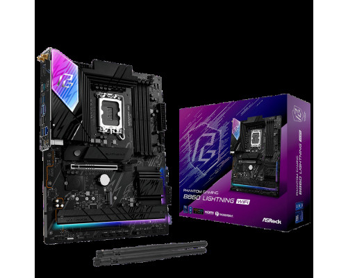 Материнская плата ASRock B860 LIGHTNING WIFI (LGA1851) Материнская плата ASRock B860 LIGHTNING WIFI (LGA1851)