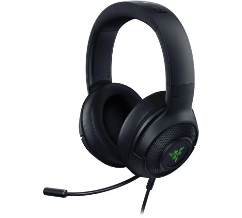 Гарнитура проводная игровая Razer Kraken V3 X, черный