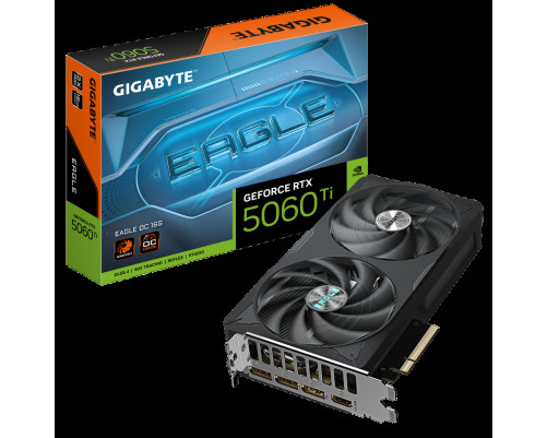 Видеокарта Gigabyte RTX5060Ti EAGLE OC 16GB, GDDR7/128-bit Видеокарта Gigabyte RTX5060Ti EAGLE OC 16GB, GDDR7/128-bit