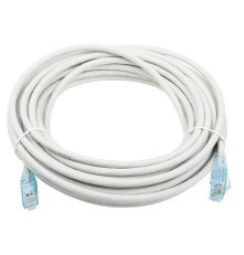 Патч-корд Hyperline U/UTP, Cat.6, LSZH, 10 м, серый