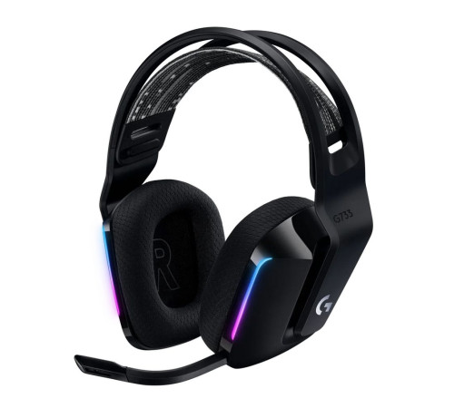 Гарнитура беспроводная игровая Logitech G733 LightSpeed, черный