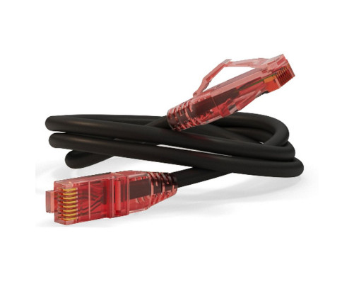 Патч-корд Hyperline U/UTP, Cat.5е, LSZH, 5 м, черный Патч-корд Hyperline U/UTP, Cat.5е, LSZH, 5 м, черный