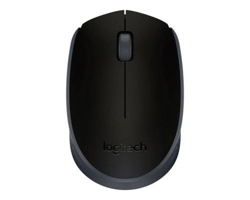 Мышь беспроводная Logitech M170, черный/серый