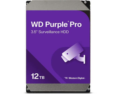 Жесткий диск 12TB Western Digital Purple Pro WD122PURP