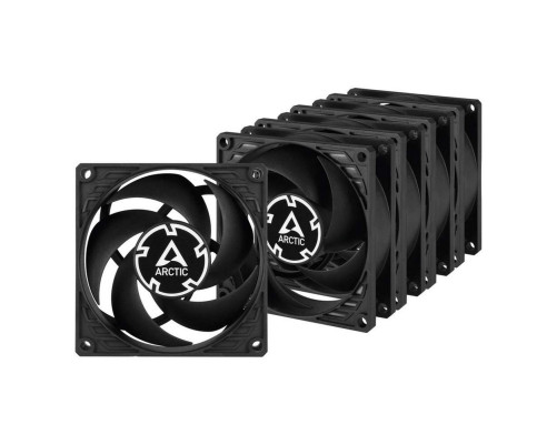 Вентилятор для корпуса Arctic Cooling P8 Silent, черный (комплект 5 шт.) Вентилятор для корпуса Arctic Cooling P8 Silent, черный (комплект 5 шт.)