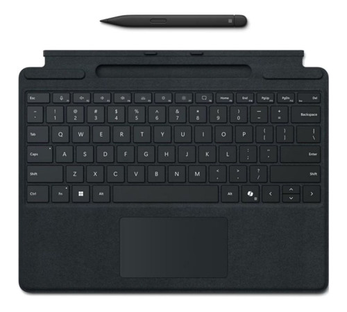 Комплект (клавиатура + стилус) для планшетного компьютера Microsoft Surface Pro 10 Microsoft Surface Pro 13", черный