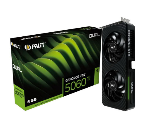 Видеокарта Palit RTX5060Ti DUAL 8GB, GDDR7/128-bit