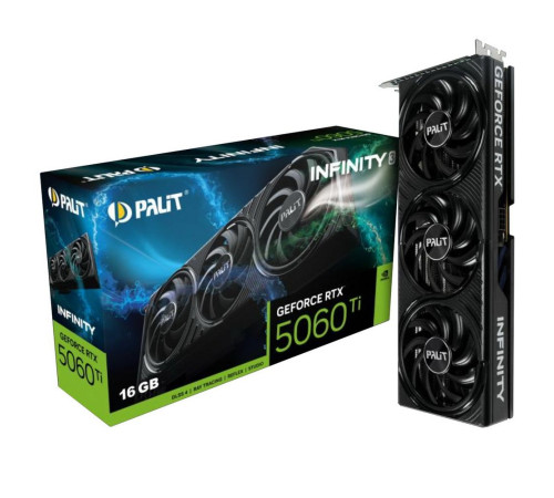Видеокарта Palit RTX5060Ti INFINITY 3 16GB, GDDR7/128-bit