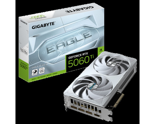 Видеокарта Gigabyte RTX5060Ti EAGLE OC ICE 8GB, GDDR7/128-bit