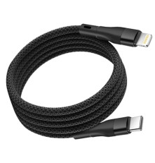 Кабель для зарядки SmartiNext Type-C - Lightning магнитный, черный, 1 м