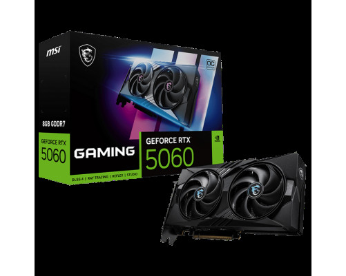 Видеокарта MSI RTX5060 GAMING OC 8GB, GDDR7/128-bit