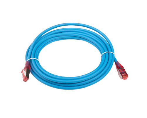 Патч-корд Hyperline F/UTP, экранированный, Cat.5е, LSZH, 5 м, синий Патч-корд Hyperline F/UTP, экранированный, Cat.5е, LSZH, 5 м, синий