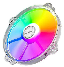 Вентилятор для корпуса ALSEYE CF200, прозрачный/белый