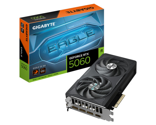 Видеокарта Gigabyte RTX5060 EAGLE OC 8GB, GDDR7/128-bit Видеокарта Gigabyte RTX5060 EAGLE OC 8GB, GDDR7/128-bit