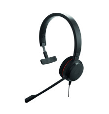 Гарнитура проводная Jabra Evolve 30 II MS Mono, черный