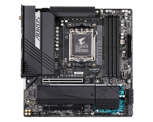 Материнская плата Gigabyte B650M AORUS ELITE AX (AM5)