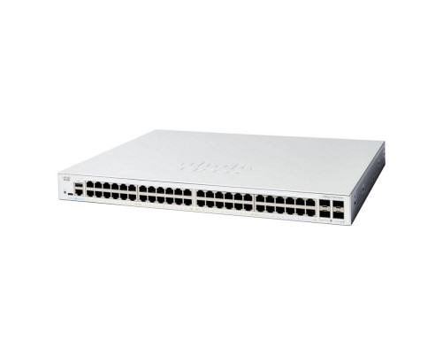 Коммутатор CISCO Catalyst C1300-48T-4G, серебристый Коммутатор CISCO Catalyst C1300-48T-4G, серебристый
