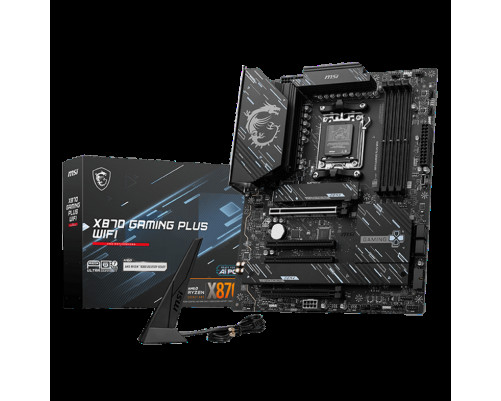 Материнская плата MSI X870 GAMING PLUS WIFI X870 (AM5) RTL Материнская плата MSI X870 GAMING PLUS WIFI X870 (AM5) RTL