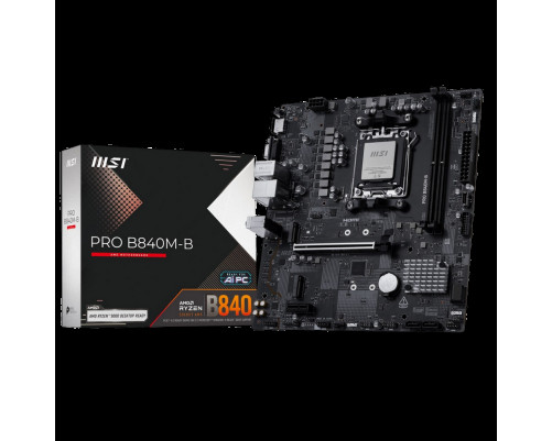 Материнская плата MSI PRO B840M-B B840 (AM5) RTL