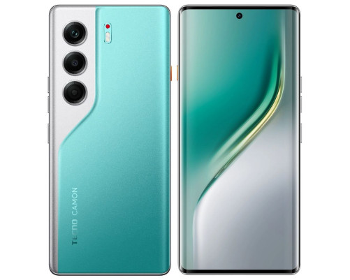 Смартфон Tecno Camon 40 Pro 5G 8+256GB, зеленый Смартфон Tecno Camon 40 Pro 5G 8+256GB, зеленый