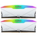 Модуль оперативной памяти Apacer 16GB NOX RGB WHITE AURA2 DDR4 3600Mhz DIMM w/HS, kit 2x8GB CL18, 1.35V