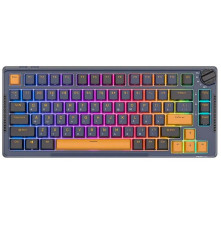 Клавиатура беспроводная игровая Royal Kludge RK-H81, синий