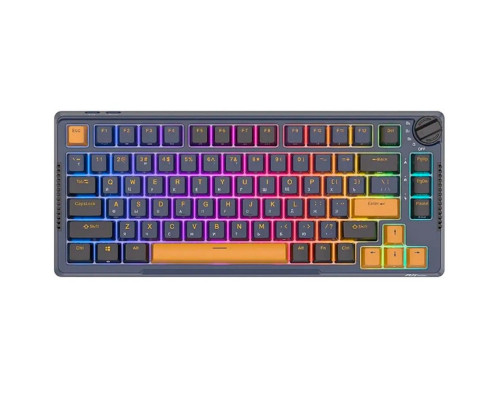 Клавиатура беспроводная игровая Royal Kludge RK-H81, синий Клавиатура беспроводная игровая Royal Kludge RK-H81, синий