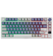 Клавиатура беспроводная игровая Royal Kludge RK-M75, голубой