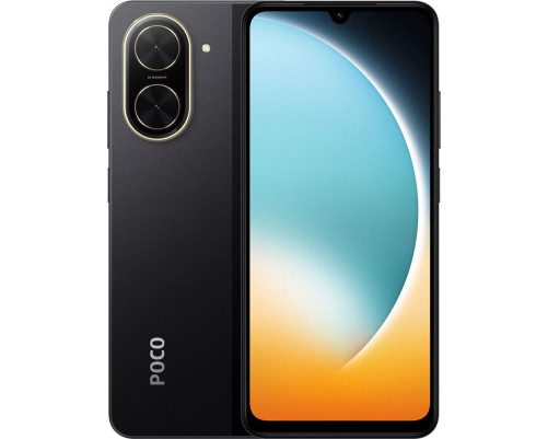 Смартфон POCO C71 4+128GB, чёрный (MZB0K29RU) Смартфон POCO C71 4+128GB, чёрный (MZB0K29RU)